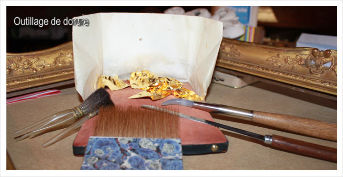 Outils du doreur